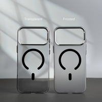 JOYPORODO B352 Coque magnétique tendance en PC mat antichoc pour iPhone 12 13 14 15 16 17 Pro Max, vente en gros pour Samsung