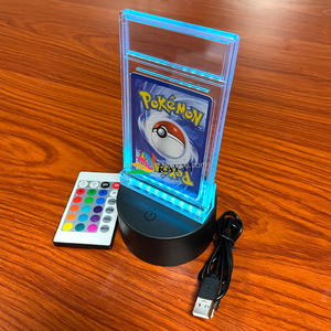 Étui de protection magnétique pour cartes à collectionner en vinyle, présentoir pour cartes classées PSAED <span class=keywords><strong>Pokemon</strong></span> avec éclairage - Product Image 3