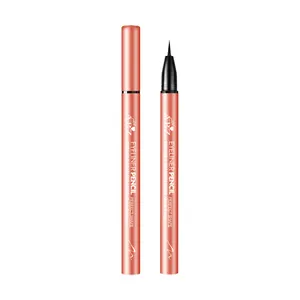 Cheap cor sólida delineador lápis laranja delineador Quick Dry impermeável Eye Liner