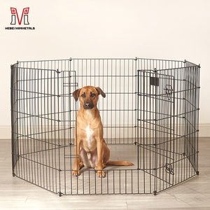 Clôture d'exercice en fil métallique réglable pour chiot et <span class=keywords><strong>chien</strong></span> Parc pour animaux de compagnie 8 panneaux <span class=keywords><strong>Chien</strong></span> <span class=keywords><strong>à</strong></span> <span class=keywords><strong>vendre</strong></span> - Product Image 2
