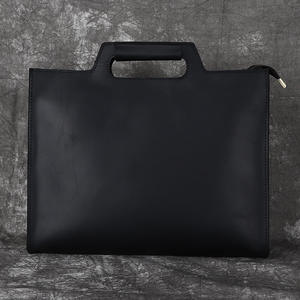 Crazy Horse Leather Laptop Bags for Men Luxury Handbags Business Travel Brief <strong>case</strong> With Shoulder Strap Genuine Leather Briefcase - Product Image 1