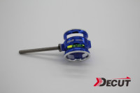 Point de visée en aluminium pour flèche à fibre optique Decut avec lentille PMMA et broche en fibre optique
