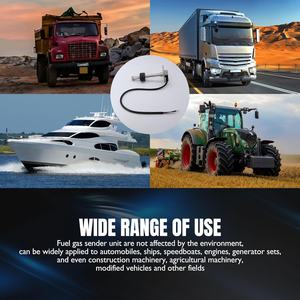 יחידת שליחת דלק נירוסטה 240-33 אוהם 5 \ "(130 מ" מ) מיכל דלק ימי לשטיפת דלק לרכב - Product Image 3