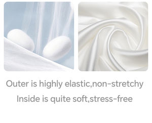 หน้ากากปิดตาลายผีเสื้อที่ปิดตาแบบโค้ง3D พักลึกหน้ากากปิดตาพร้อมผ้าพันแผลยืดหยุ่นปรับได้สำหรับหมอนข้าง - Product Image 6