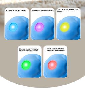 Akıllı Elektrikli Yuvarlanan Köpek Çiğneme Topu <span class=keywords><strong>2026</strong></span> Yeni Gelen Sesli İnteraktif Evcil Hayvan Oyuncağı İpli Köpek Egzersizi İçin - Product Image 6