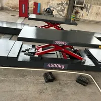 Pont élévateur à double ciseaux pour alignement de roues GAOSHENG LIFT SL45/SL55 Hydraulique Certifié CE & ISO Capacité 4,5-5,5 tonnes