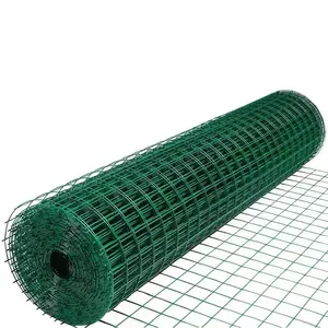 ワイヤーメッシュ溶接8ゲージ30x30mm PVCコーティング