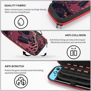 Estuche de transporte para guitarra Symon Romantic Pink Heart Compatible con Nintendo para accesorios de juego Switch - Product Image 3