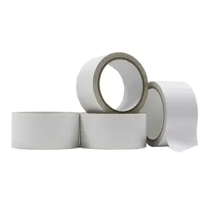 Transparent Double Sided Red Side Adhesive Heat Resistant Double Polyester White PET Tape