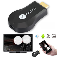1080P Anycast M9Plus HDTV Compatible TV Stick WIFI Affichage TV Dongle Récepteur DLNA Partager Écran Pour Android Miracast Airplay