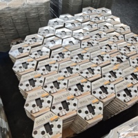 Papier peint hexagonal, décoration de restaurant, carreaux de sol et de mur, matériaux flexibles, autocollants muraux auto-adhésifs pour salle de bain, LVT
