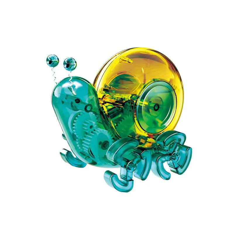고릴라 달팽이 조립 실험 과학 교육 성인 생일 선물 학생 어린이 장난감 태양 에너지