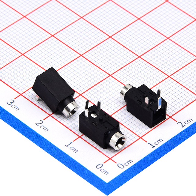 2.5mm Headphone Jack PJ210 3Pin DIP PCB Female Audio Phone DC Jack Connector