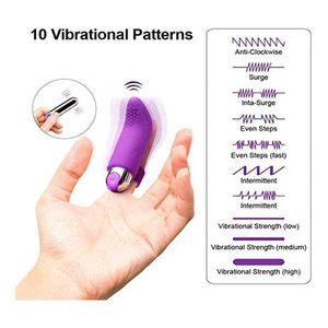 เครื่องสั่นนิ้วมือสำหรับผู้หญิงเครื่องสั่นนิ้วมือแรงขนาดเล็กสำหรับนวดให้สำเร็จความใคร่ - Product Image 5