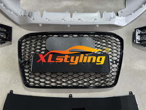 XLstyling Conversion de voiture améliorée Facelift Retrofit <span class=keywords><strong>calandre</strong></span> de pare-chocs avant KIT de carrosserie pour <span class=keywords><strong>Audi</strong></span> A5 S5 RS5 13-16 - Product Image 3