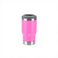 Bouteille isotherme en acier inoxydable avec ouvre-bouteille intégré, portable, pour boissons froides en extérieur - 14 oz, logo personnalisable, 6-12 heures