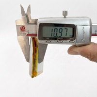 Baterai Lithium Ion Isi Ulang Pabrik OEM 3.7v Lipo 3.7v Baterai Lithium 1260100 3.7v 10000mah Baterai Lipo 400mah 3.7v