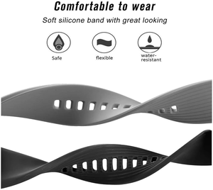 Correa de reloj de silicona de 22mm para Samsung <span class=keywords><strong>Gear</strong></span> <span class=keywords><strong>S3</strong></span> <span class=keywords><strong>Frontier</strong></span> Classic, pulsera de repuesto al por mayor - Product Image 4