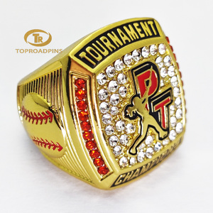 แหวนแชมป์เรียบง่ายแบบพกพาสีเขียว รุ่นปี 2025 ผลิตจากโรงงานระดับไฮเอนด์ รับผลิตตามสั่ง ขายส่ง - Product Image 1