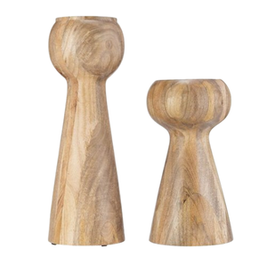 Tabletop Candelabra Set of Three Wedding and Christmas Decoration <b>Wooden</b> Candle <b>Holder</b> Event Party Candle <b>Holder</b> - Product Image 6