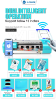 Machine de découpe de film protecteur d'écran SUNSHINE SS-890C Pro Max Coupeur de film hydrogel flexible pour téléphone tablette PC