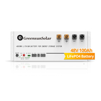 Batterie de stockage d'énergie solaire cellules CATL 48 Volt 51.2V 100ah 200ah 300ah batterie lifepo4