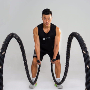 CZFIT Corde de combat robuste de haute qualité pour entraînement de fitness, combat, force des bras, puissance musculaire, corde à bascule en polyester durable - Product Image 5
