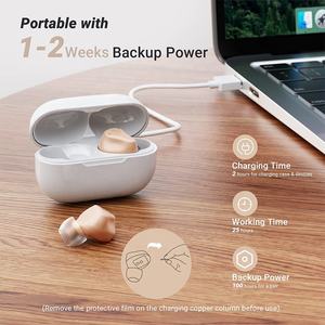 מתקדם נטענת מכשירי שמיעה קשישים מבוגרים, 16-ערוץ דיגיטלי מגברי דיון, כפול מיקרופונים עם טינטון המיסוך - Product Image 6