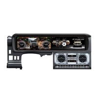 Dual-Screen 24,6 Zoll Android Auto Autoradio + Digitales Kombiinstrument für Toyota Land Cruiser FJ 2007-2017 Carplay Auto
