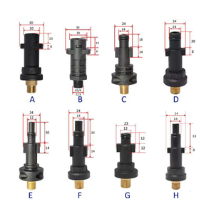 Karcher-accesorios para máquina de lavado de coche, adaptador HD Nilfisk Gerni <span class=keywords><strong>Bosch</strong></span>, adaptador de cañón de espuma Aquatak - Product Image 2