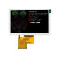 Écran LCD TFT LCM Innolux 5 pouces 800x480 500 Nits, dalle tactile capacitive 50 broches RGB 24 bits, IPS, angle de vision complet
