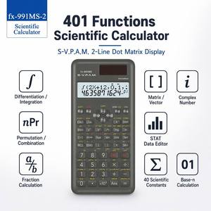 <span class=keywords><strong>Calculatrice</strong></span> scientifique 991MS-2, articles de papeterie scolaire, examen pour étudiants, 991MS 2e édition, 991MS deuxième génération - Product Image 5