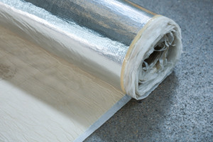 Vente en gros 5m X 30mm feuille d'aluminium auto-adhésive ruban butyle membrane de toiture étanche pour le scellement des fissures de toit - Product Image 2