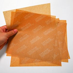 Papel Antigrasa sin Blanquear con Logotipo de Marca, Papel Antigrasa Impreso Personalizado para Envolver Alimentos, Panadería y Comida para Llevar - Product Image 1