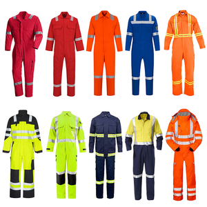 <span class=keywords><strong>Vêtements</strong></span> de travail personnalisés <span class=keywords><strong>vêtements</strong></span> de travailleur ensemble uniforme industriel pétrole gaz charbon Construction électricien ingénieur costume haute visibilité FR combinaison - Product Image 6
