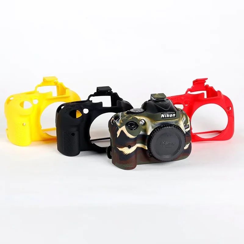 Soft Silicone Case for Nikon D5200 - Camera Protection