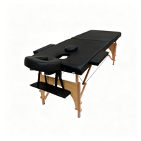 Table de massage et table pour extensions de cils en bois, réglable en hauteur, portable, de haute qualité et abordable, à vendre
