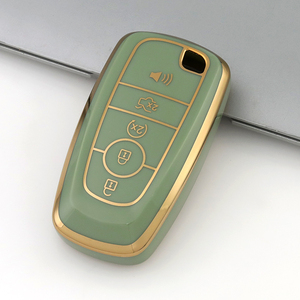 Housse de protection pour clé de voiture Ford Fiesta Mk8 MK3 MK7 <span class=keywords><strong>Puma</strong></span> Focus 2 3 MK3 Mk4 Mondeo Mk5 Mk4 Explorer Ecosport Kuga C MAX Bronco <span class=keywords><strong>Mustang</strong></span> - Product Image 6