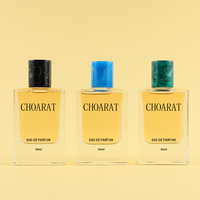 Vente en gros de flacons de parfum de luxe personnalisés de haute qualité, flacon de parfum carré en verre de 30 ml, 50 ml, 100 ml, flacon de parfum vide avec boîte