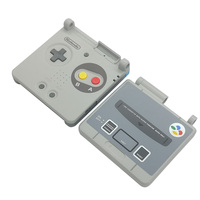 Carcasa completa de repuesto para consola de videojuegos, carcasa clásica de edición limitada NES para Gameboy Advance SP, GBA SP, nueva