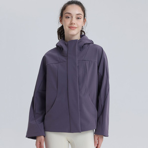Women's <b>Reversible</b> Trench <b>Coat</b> Single Breasted Stand Collar Loose Fit Solid Color Casual Outerwear Spring Autumn - Product Image 2