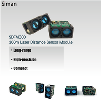 Capteur de distance laser haute fréquence longue portée 300m+ SDFM300 Module LiDAR Sortie UART pour maintien d'altitude de drone UAV