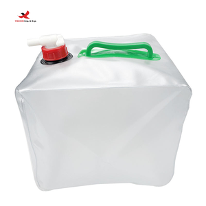 Outdoor Survival Collapsible Portable Folding Camping Drink <b>Water</b> Storage PVC Bucket Container RTS Bulk Mixed Order - Product Image 2