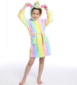 Peignoirs <span class=keywords><strong>de</strong></span> bain licorne pour enfants Peignoir d'hiver pour enfants Kigurumi Animal Flanelle Vêtements <span class=keywords><strong>de</strong></span> <span class=keywords><strong>nuit</strong></span> Garçons Filles Pyjamas <span class=keywords><strong>Chemise</strong></span> <span class=keywords><strong>de</strong></span> <span class=keywords><strong>nuit</strong></span> - Product Image 5