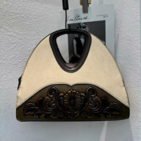 Bolso de hombro informal de estilo retro con diseño de morning glory, estilo chino único, bolso versátil