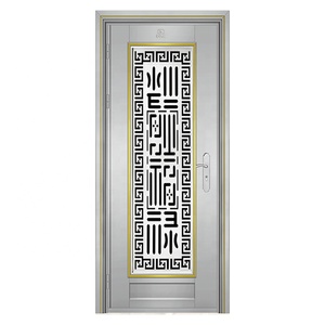 Puerta <span class=keywords><strong>de</strong></span> acero inoxidable moderno <span class=keywords><strong>puertas</strong></span> <span class=keywords><strong>de</strong></span> <span class=keywords><strong>entrada</strong></span> Swing gráfico diseño Exterior gratis espaÃ a empujar y tirar <span class=keywords><strong>de</strong></span> instalación en sitio - Product Image 5