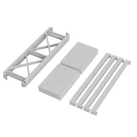 Supports de stockage de systèmes de rayonnage d'entrepôt à 4 niveaux en métal de haute qualité pour pièces automobiles