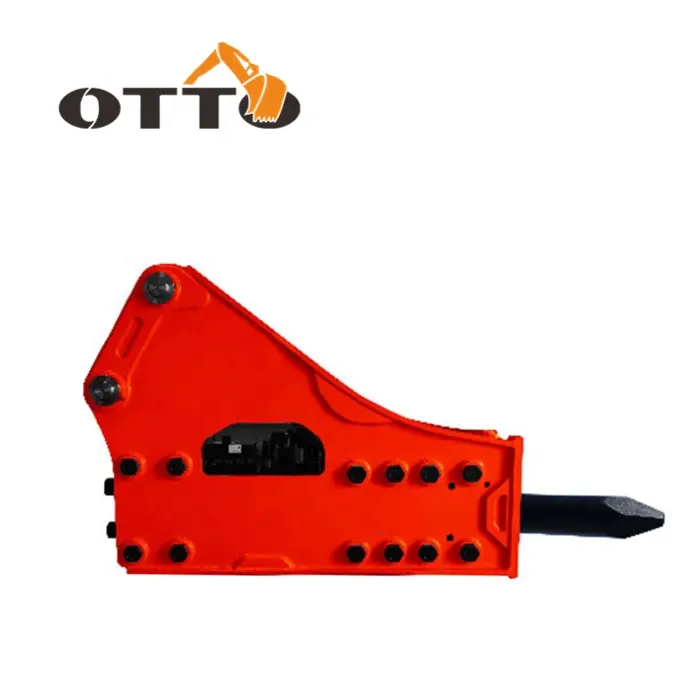 OTTO เครื่องขุดค้อนไฮดรอลิก Rock Breaker สิ่ว OTB190 Hand Rock Breaker