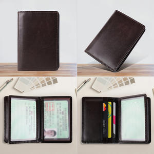 Portefeuille en liège véritable avec emplacement pour photo, <span class=keywords><strong>permis</strong></span> <span class=keywords><strong>de</strong></span> <span class=keywords><strong>conduire</strong></span>, personnalisable, multi-fentes pour cartes, portefeuille à rabat pour cartes <span class=keywords><strong>de</strong></span> crédit, cartes <span class=keywords><strong>de</strong></span> visite, documents - Product Image 3