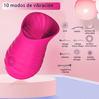 Aiersha Klitoris nippel Pussy Zungen licker Vibrator starke Zungen stimulation Vibrator für Frau